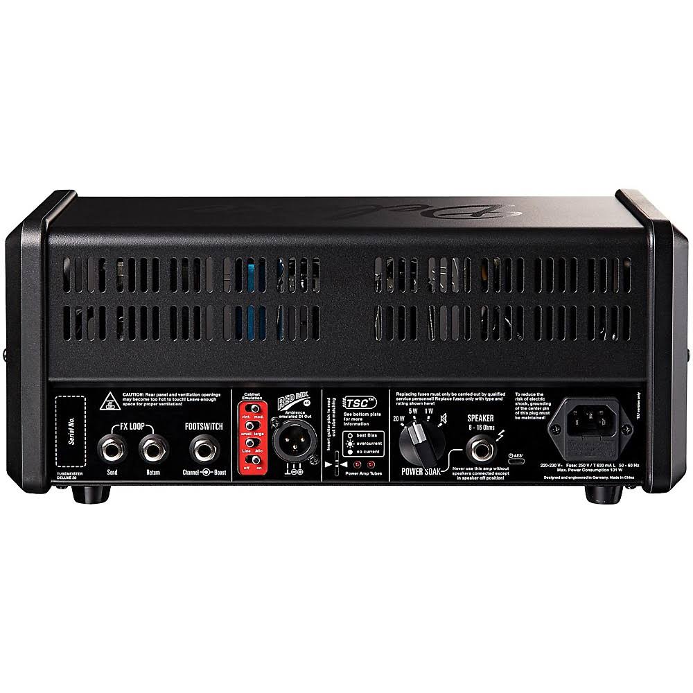 Hughes u0026 Kettner TubeMeister 20 Deluxe Head
