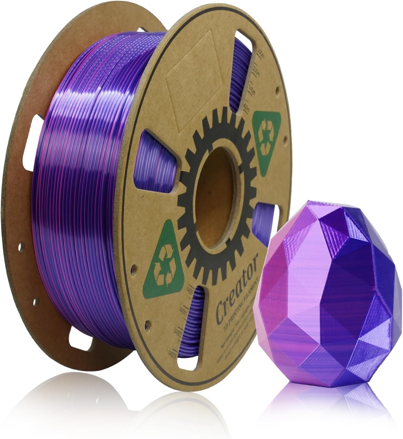 Flashforge Adventurer 5M Pro 3D Printer with 1KG Silk PLA Blue and Rose