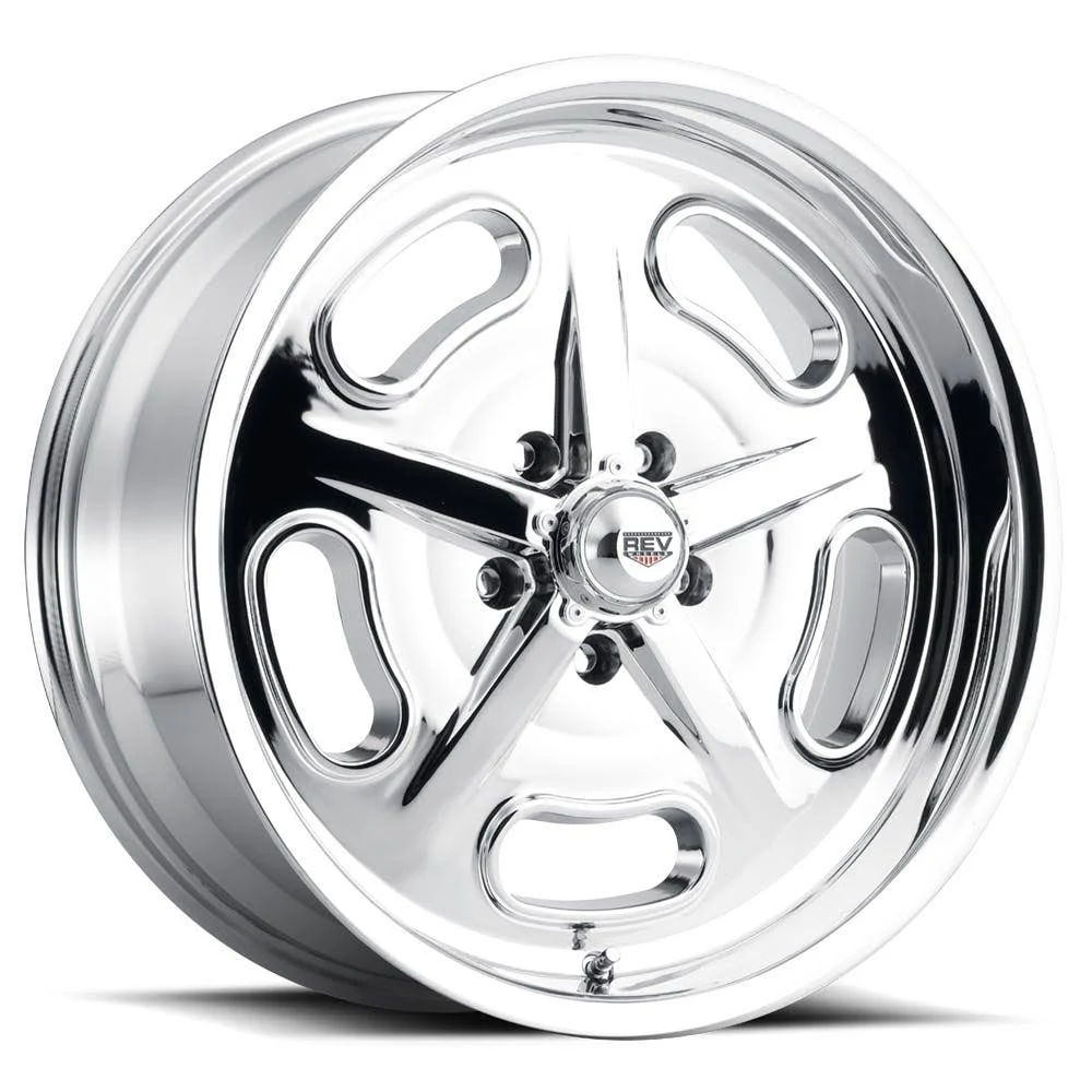 Rev Wheels 111C-2857300 - 111 Classic Salt Flat Series 20x8.5 5x127 00MM Chrome Rev Wheel