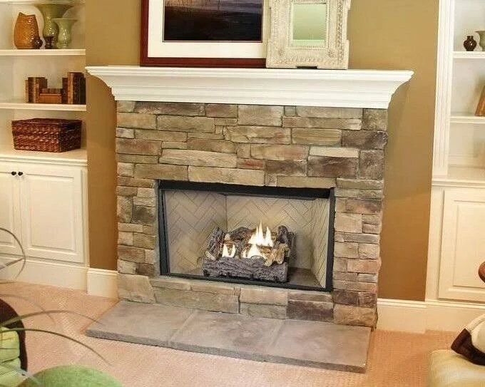 Emberglow 18 in.Timber Creek Vent Free Dual Fuel GAS Log Set with Man