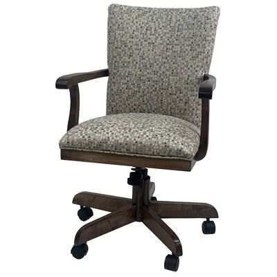 Swivel Tilt Kitchen Caster Chair - Mango Plus - Spring Mix - So Canora Grey