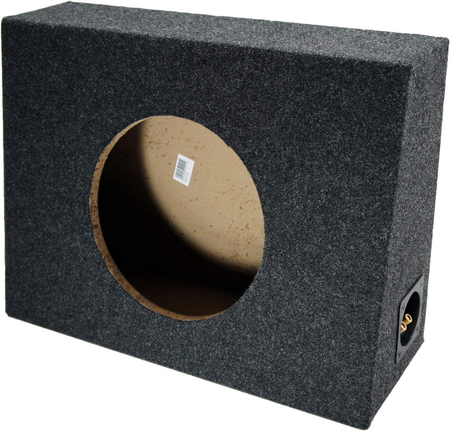 Single 10" Subwoofer Regular Standard Cab Truck Sub Box Enclosure 5/8" MDF Pack of 2