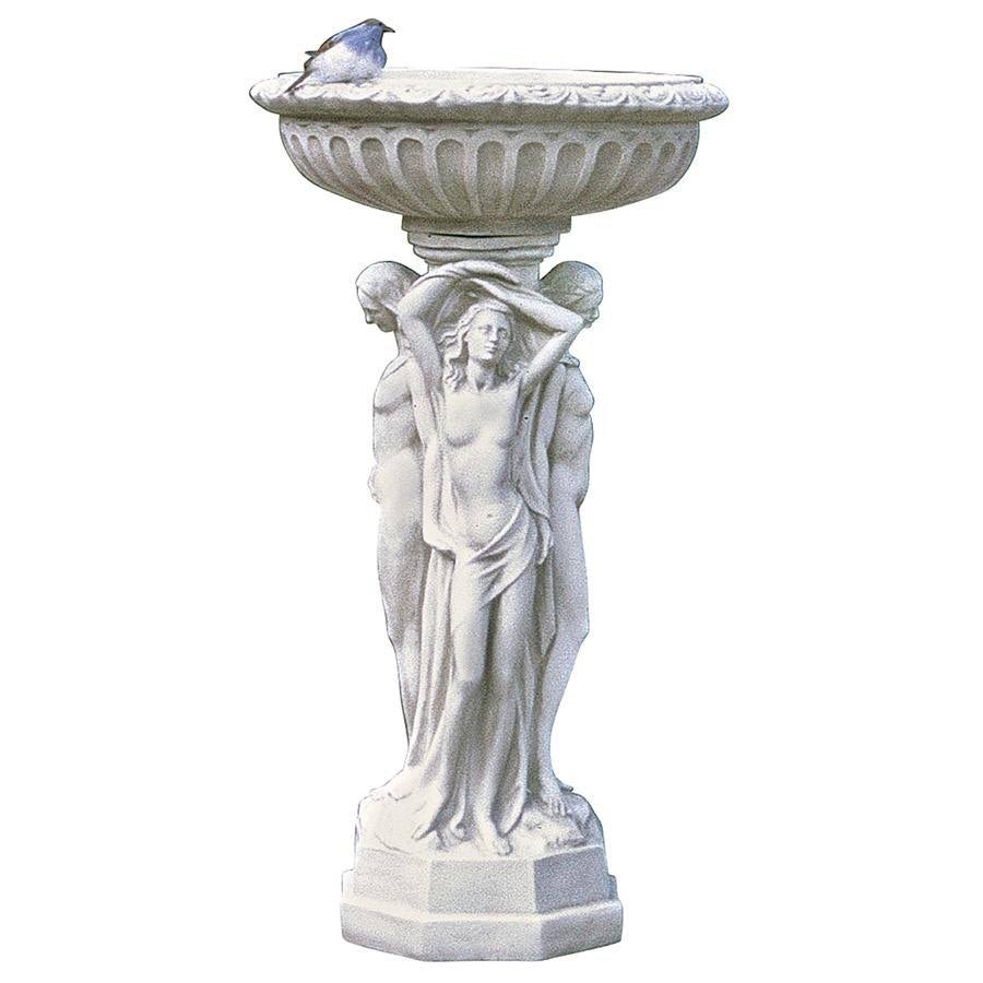 Design Toscano Column of The Maenads Pedestal Font