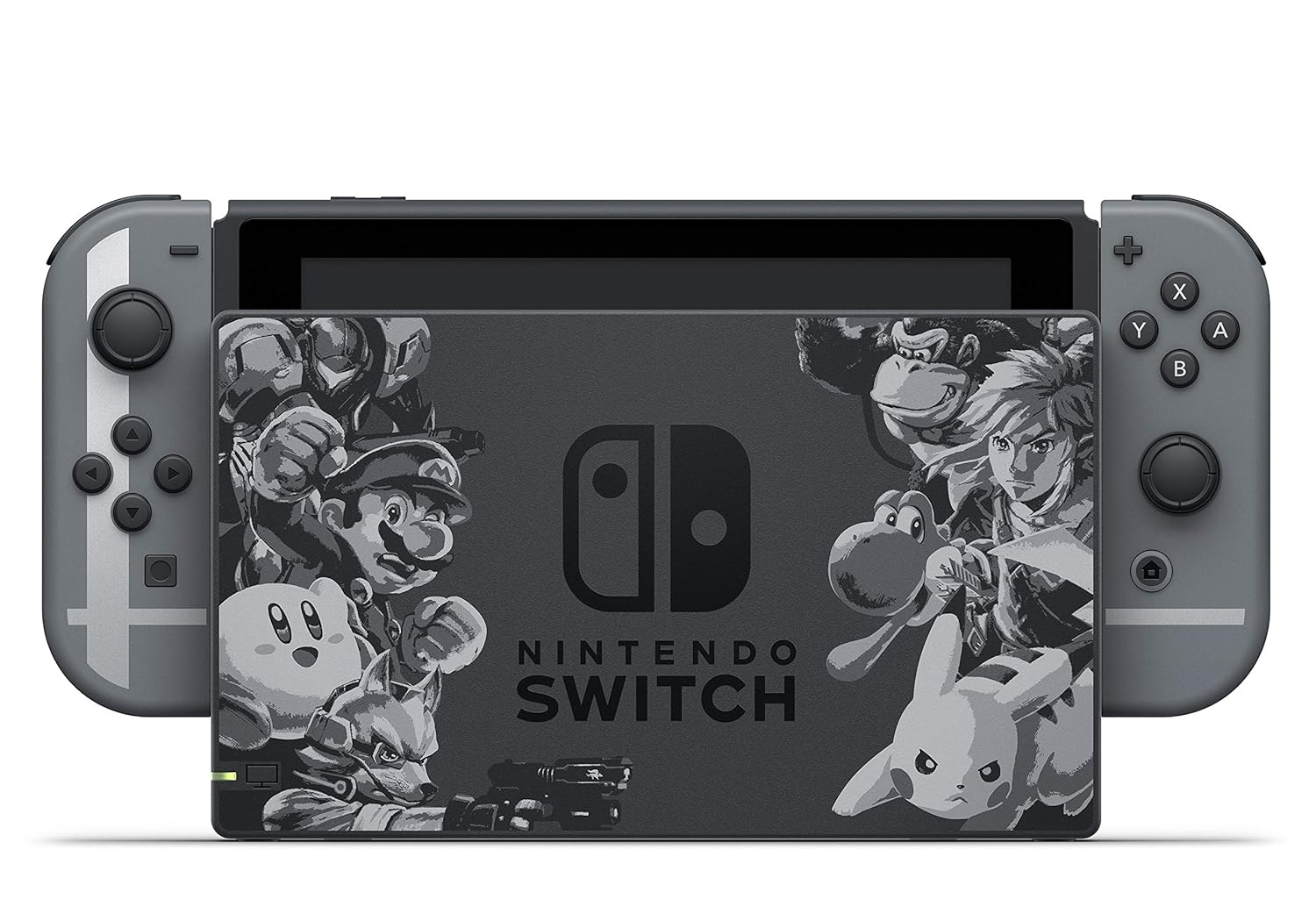 Nintendo Switch Grey Super Smash Bros. Ultimate Edition + Super Smash Bros. Download Code