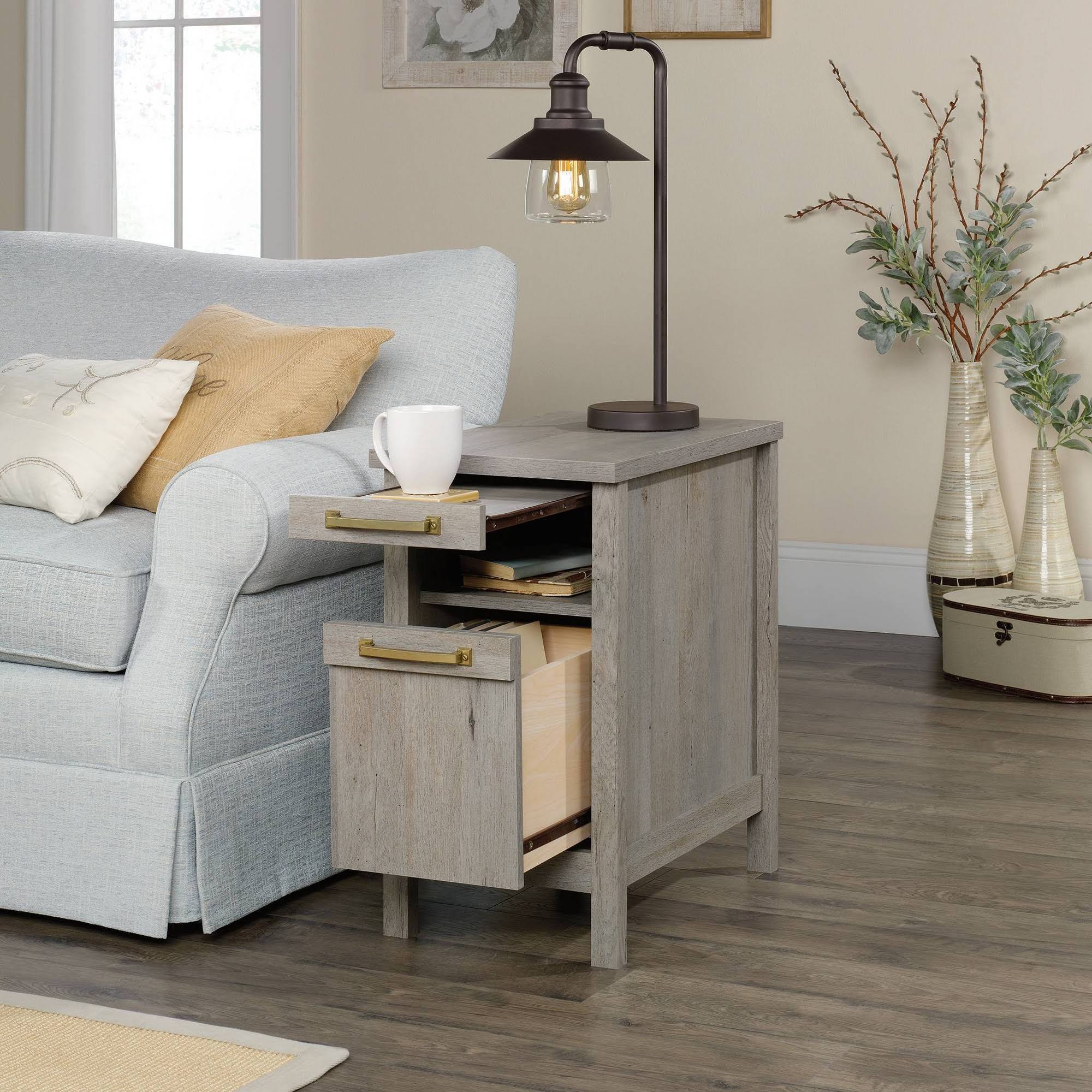 Sauder Cannery Bridge Side Table - Mystic Oak