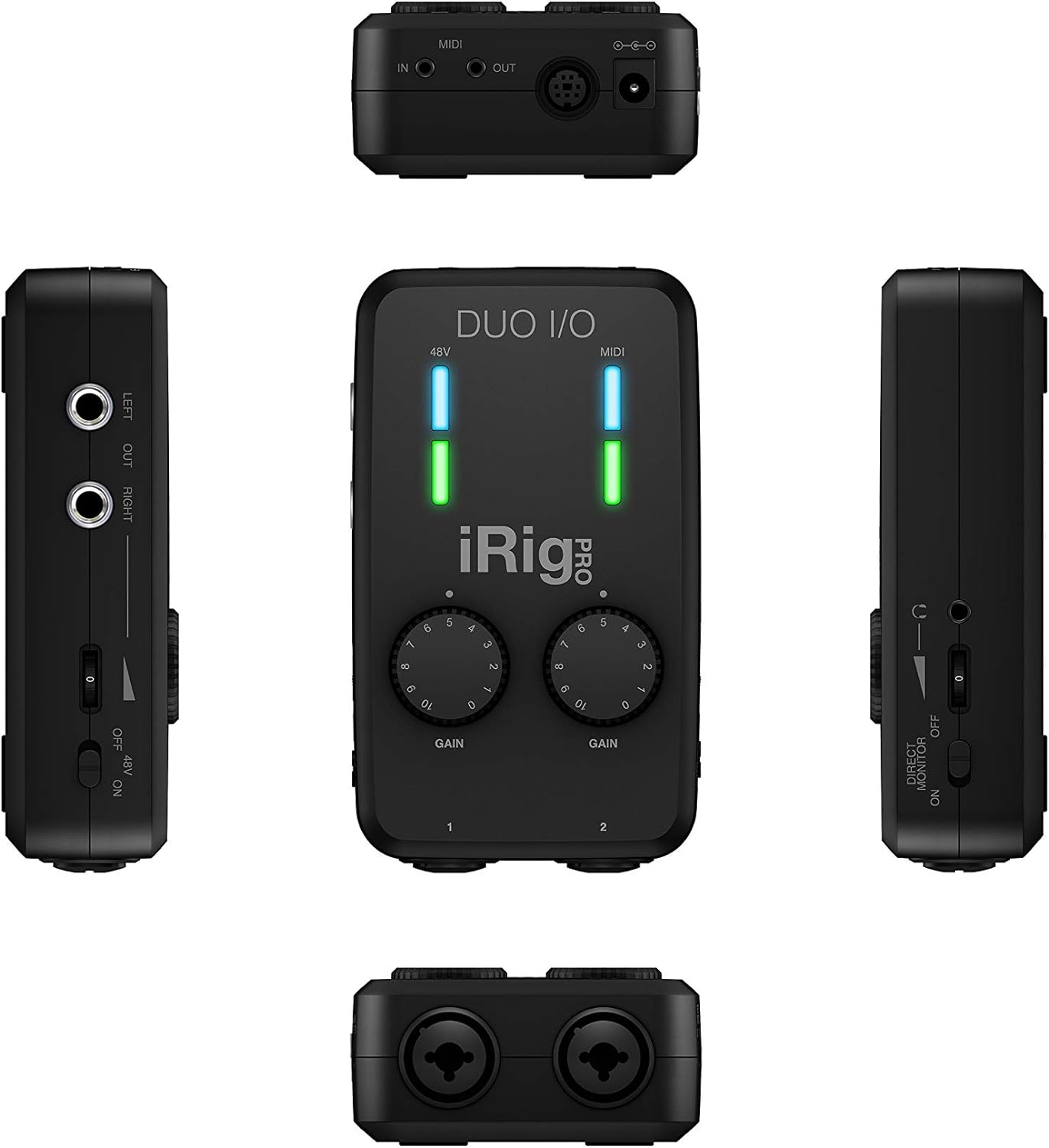 IK Multimedia iRig Pro Duo I/O mobile 2-channel audio/MIDI interface