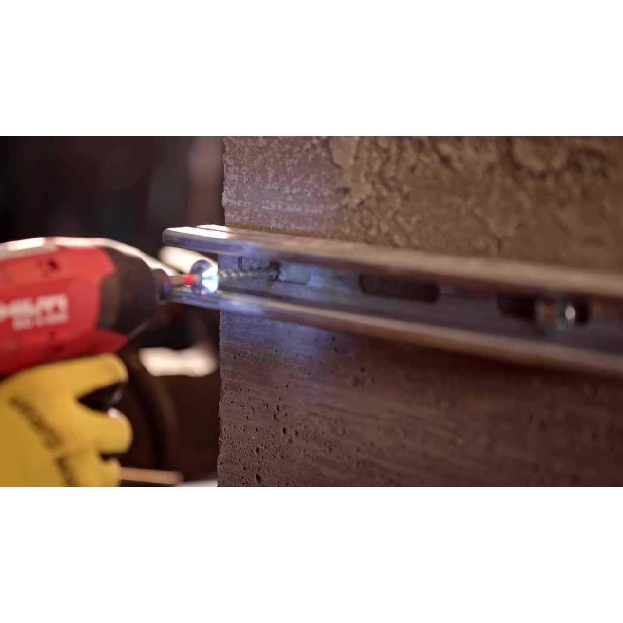 Hilti 5/8 in. x Kwik Hus-EZ Concrete and Masonry Screw Anchor