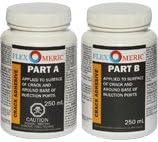 DIY Concrete Foundation Crack Repair Kit - Polyurethane Foam - 1/16" to 1/2" Wide Cracks - Low-Pressure Injection Method (FLEXKIT-100)