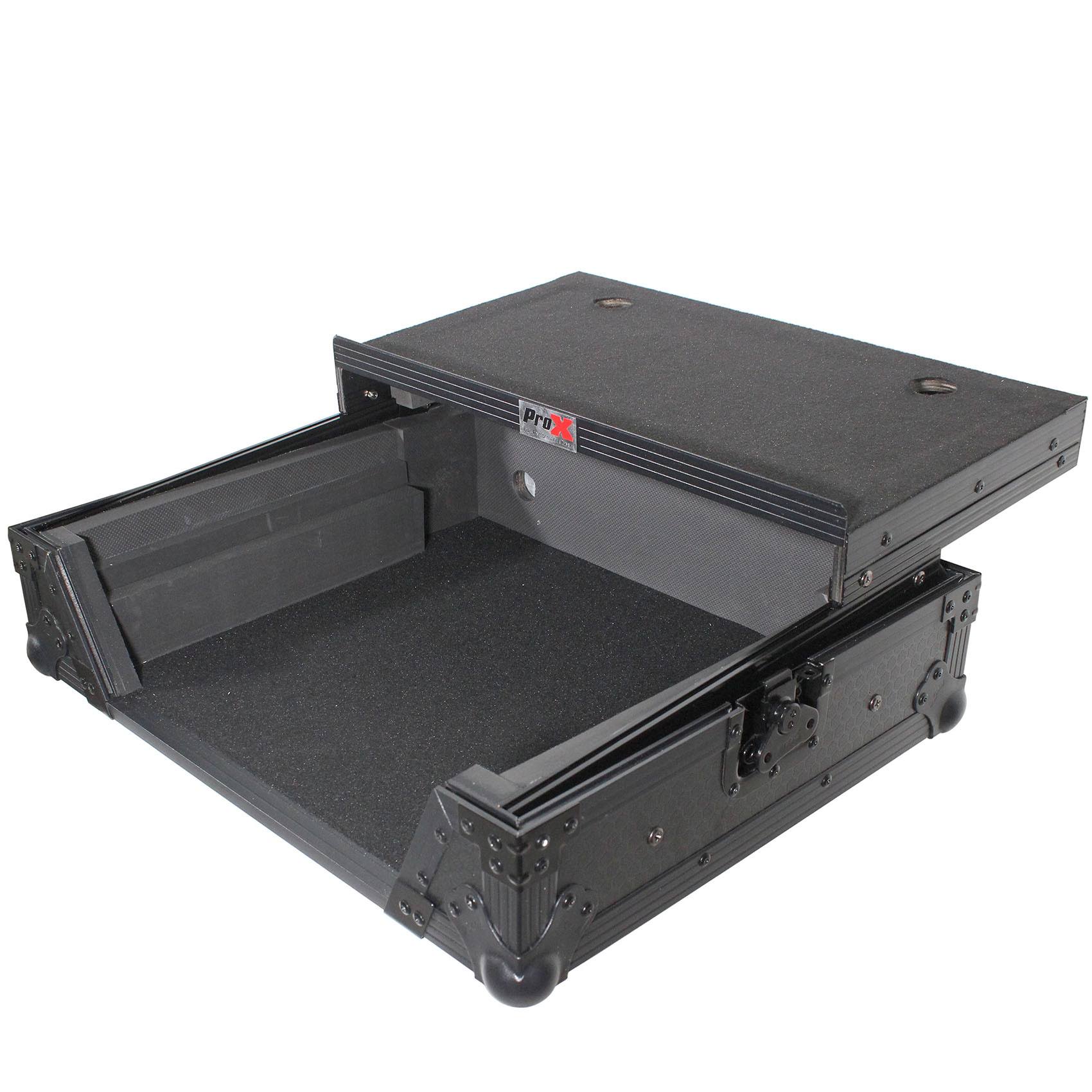 Prox XS-DJ707 LTBL Black Flight Case for Roland DJ-707M