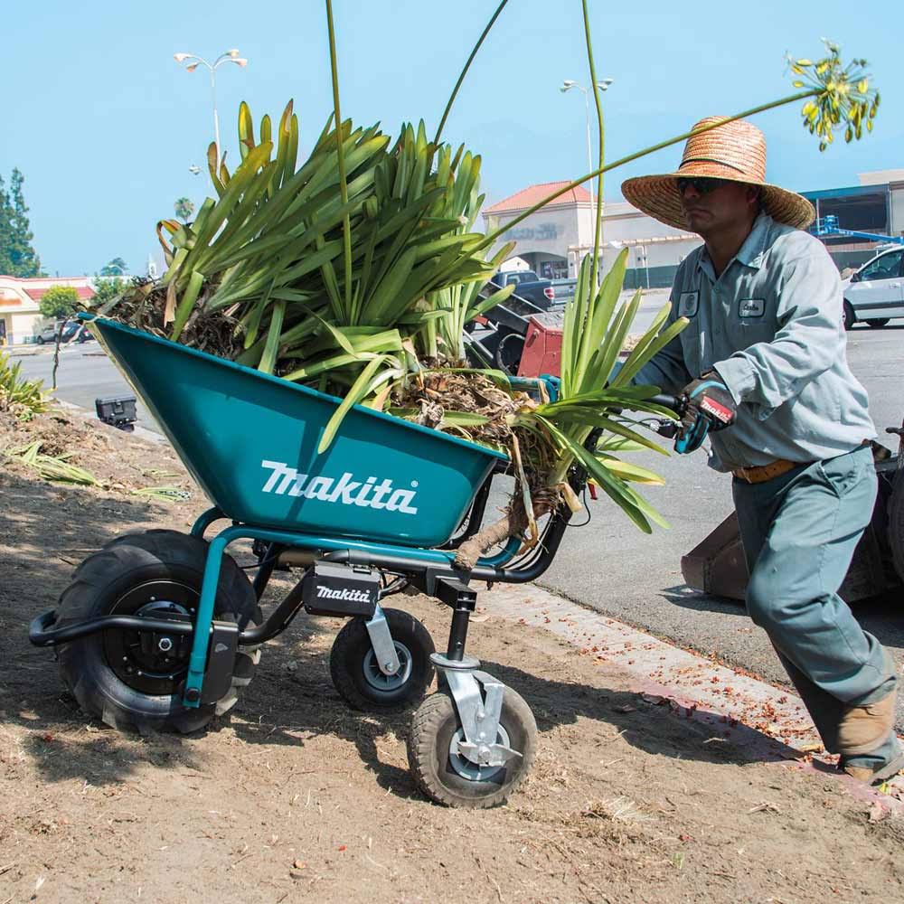 Makita XUC01X1 18V X2 LXT Brushless Cordless Power-Assisted Wheelbarrow (Tool Only)