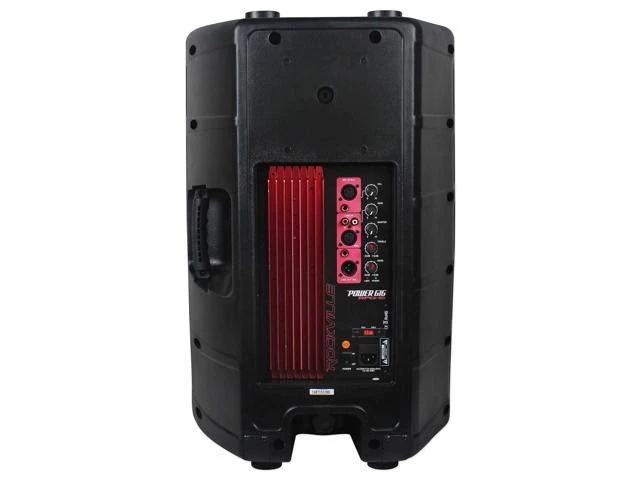 (2) Rockville RPG15 15x22 2000W Active Pa/dj Speakers+Mixer+Mic+Stands+Cables+Bag