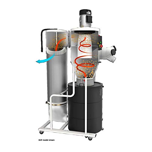 Jet JCDC-2 2 hp Cyclone Dust Collector