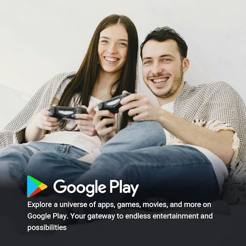 TuTu Google Smart TV Widescreen High Definition Slim Design