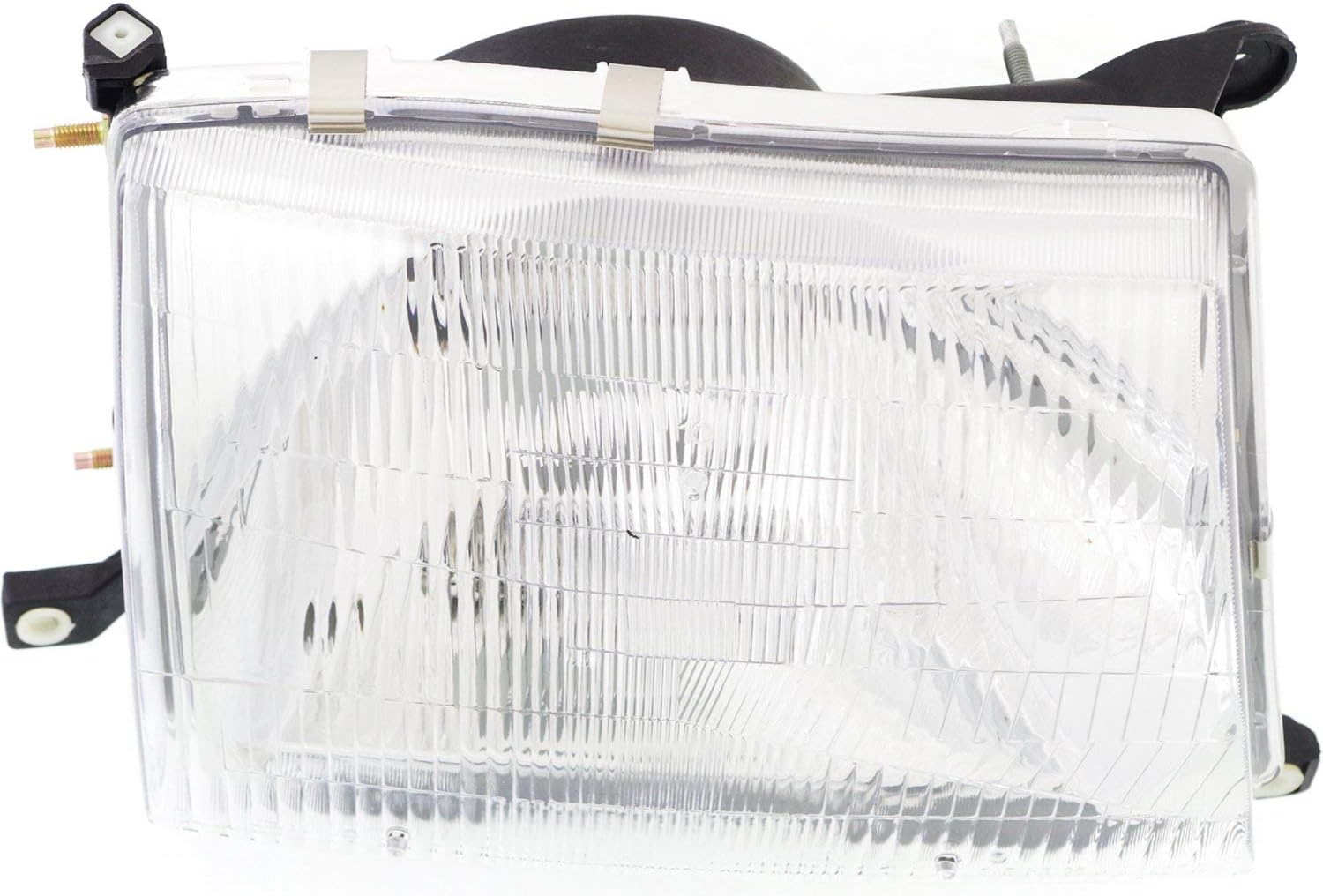 Evan-Fischer Headlight Set Compatible with 1997-2000 Toyota Tacoma Left Driver and Right Passenger Side Halogen With bulb(s) Pack of 2