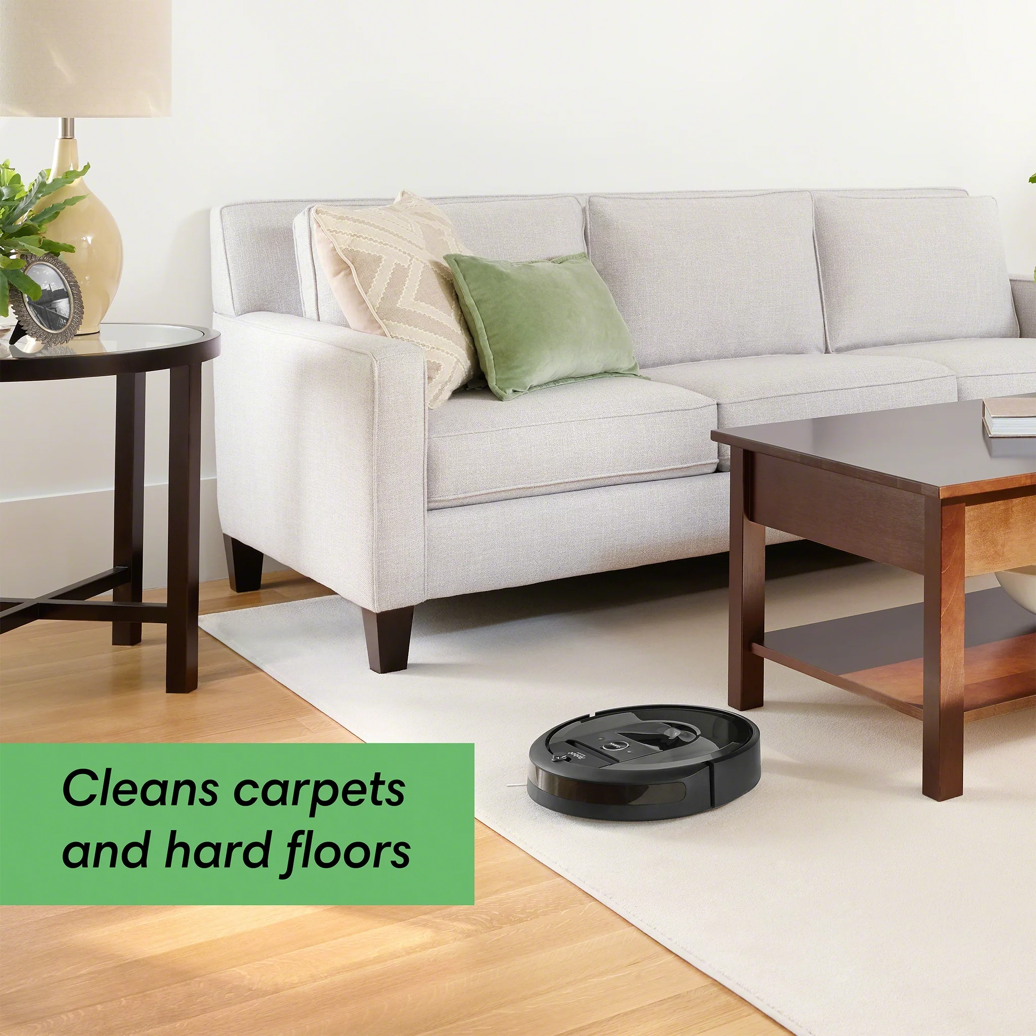 iRobot Roomba i7 (7150) Robot Vacuum- Wi-Fi Connected, Smart Mapping, Works with Google Home, Ideal for Pet Hair, Carpets, Hard Floors