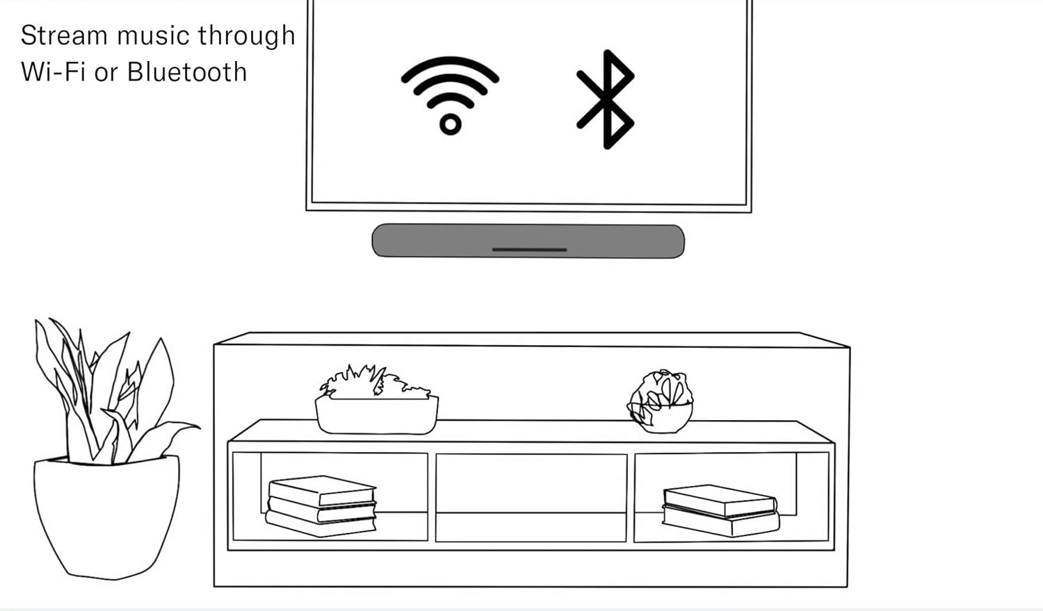 YAMAHA YAS-109 Sound Bar with Built-In Subwoofers, Bluetooth, and Alexa Voice Control Built-In