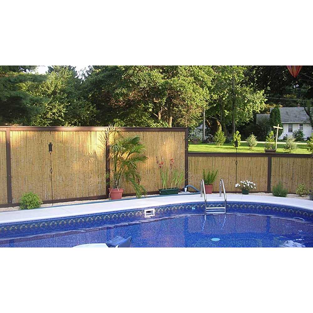 Backyard X-Scapes Bamboo Fencing Natural