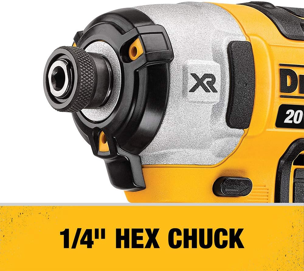 DEWALT 20V MAX XR Cordless Drill Combo Kit, Hammer Drill & Impact Driver with Battery and Charger Included, Power Detect Technology (DCK299D1W1)