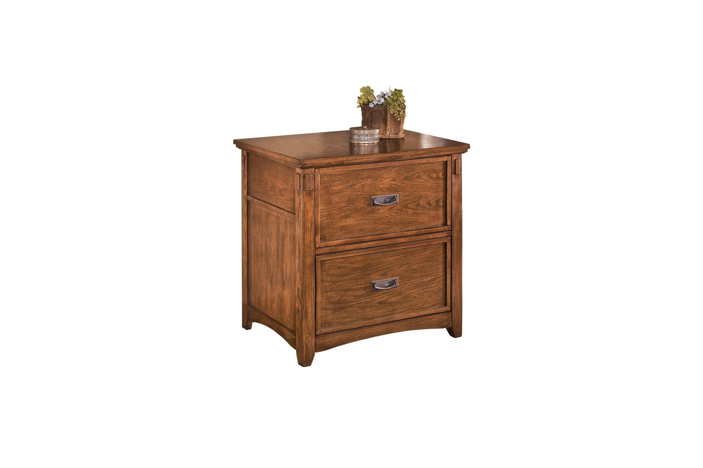Ashley Cross Island Lateral File Cabinet