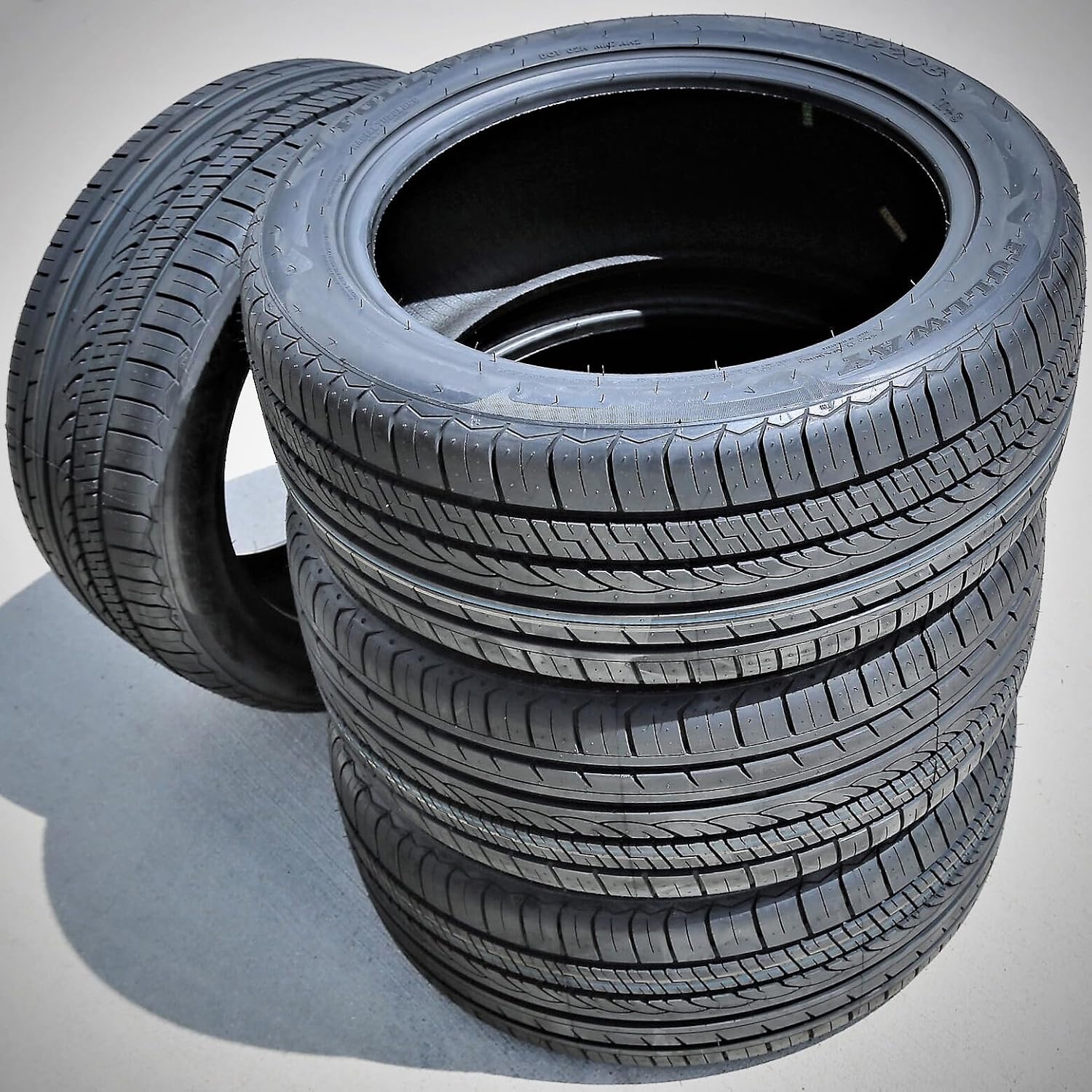 Set of 4 (FOUR) Fullway HP208 All-Season Passenger Car Performance Radial Tires-225/55R16 225/55/16 225/55-16 99V Load Range XL 4-Ply BSW Black Side Wall
