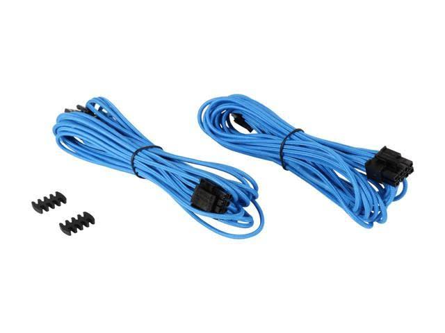 Corsair CP-8920168 Premium Individually Sleeved EPS12V/ATX12V Cables, Blue