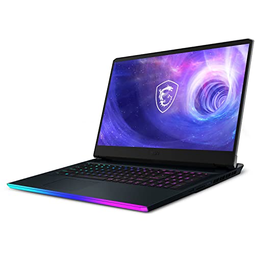 MSI GE76 Raider 17.3" 144Hz (Intel 12th Gen 14-Core i9-12900H, 32GB DDR5 RAM, 1TB PCIe SSD, GeForce RTX 3060 6GB) FHD Thin Bezel Gaming Laptop, RGB Backlit Keyboard, Thunderbolt 4, Win 11 Home