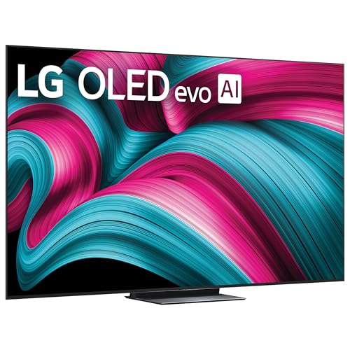 LG 65-Inch Class OLED evo AI 4K C5 Series Smart TV w/Dolby Atmos, Dolby Vision, HDR10, AI Super Upscaling 4K, Filmmaker Mode, Wow Orchestra, Alexa Built-in (OLED65C5PUA, 2025)