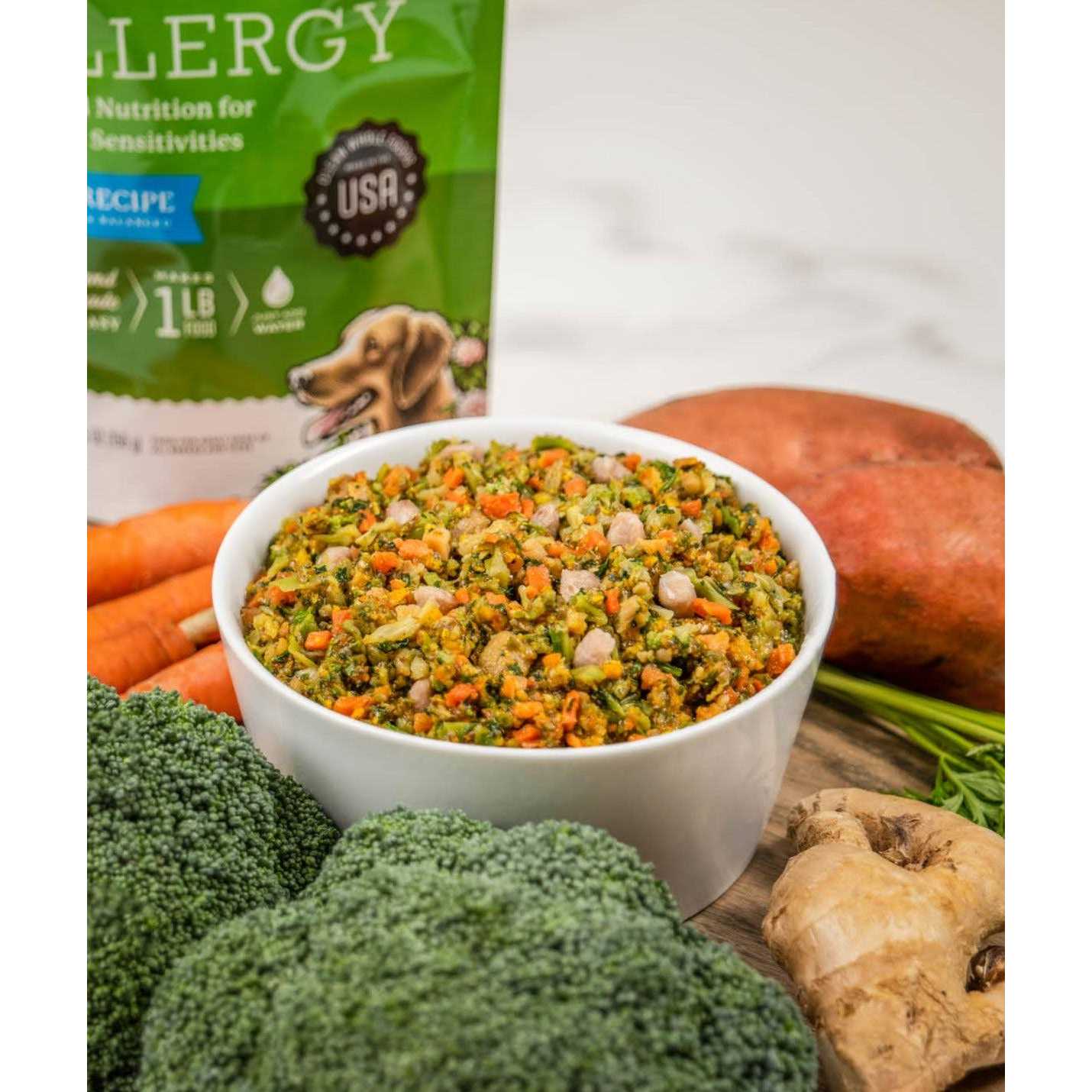 Dr. Harvey's Specialty Diet Allergy Salmon Recipe, Human Grade Dog Food for Dogs with Sensitivities and Allergies - Pet Supplies online store