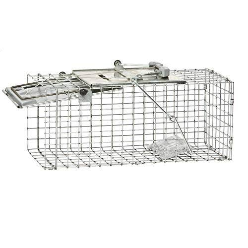 Havahart 1083 Easy Set One-Door Cage Trap for Squirrels and Small Rabbits