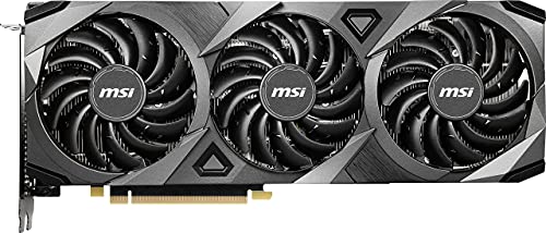 MSI Gaming GeForce RTX 3080 Ti Gaming X Trio 12G Computer Gaming Graphics Card 12GB GDRR6X 320-Bit HDMI/DP Nvlink Torx Fan 3 Ampere Architecture OC, NVIDIA GPU Video Cards for Gaming PC (Renewed)