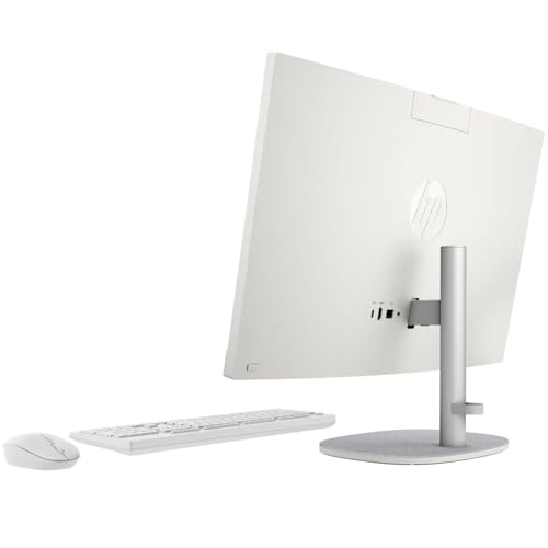 HP Newest 27" All-in-One Desktop Computer, FHD IPS Touchscreen, Intel Core Ultra 7-155U 12-Core Processor, 32GB DDR5, 2TB SSD, Wi-Fi 6, HDMI, Wireless KB&Mouse, Windows 11 Home, P500 Portable SSD