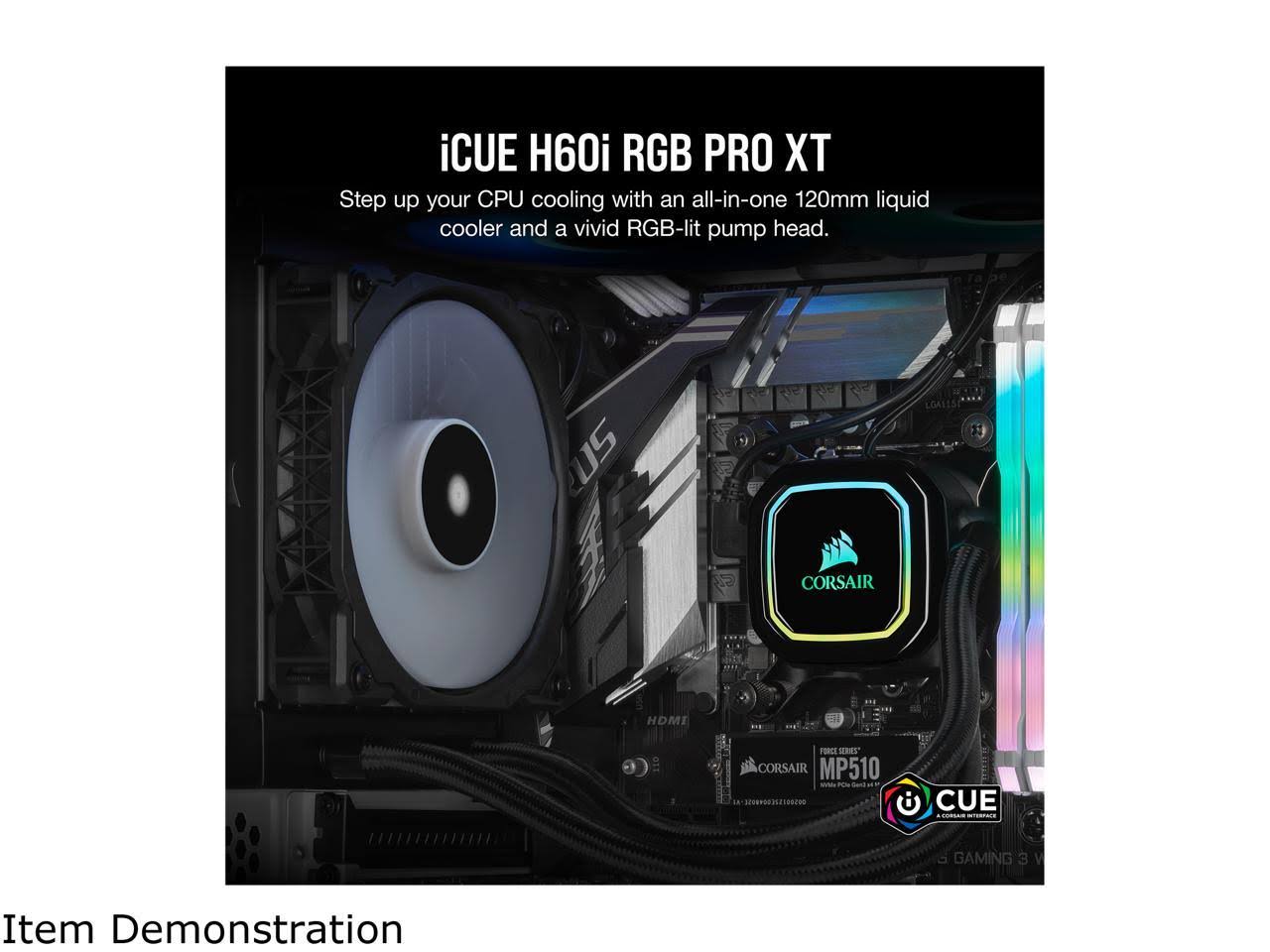 Corsair iCUE H60i RGB Pro XT Liquid CPU Cooler