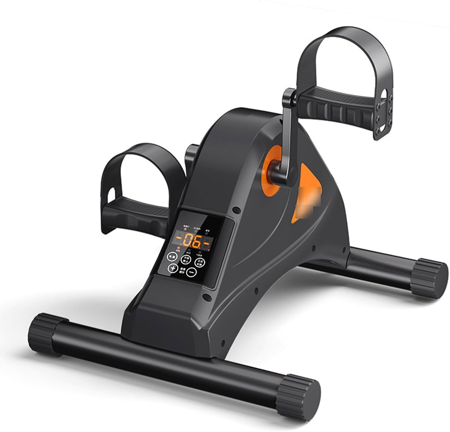 Pedal Exerciser for Seniors, Electric Rehabilitation Training Machine, Under Desk Bike Pedal Exerciser Mini Bike for Leg/Arm Workout Peddler with LCD Display for Home/Office ，for Seniors Legs Workout