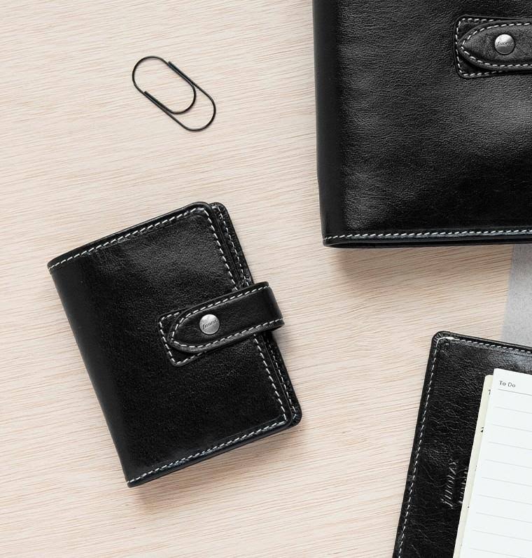 Filofax Malden Mini Organizer - Black