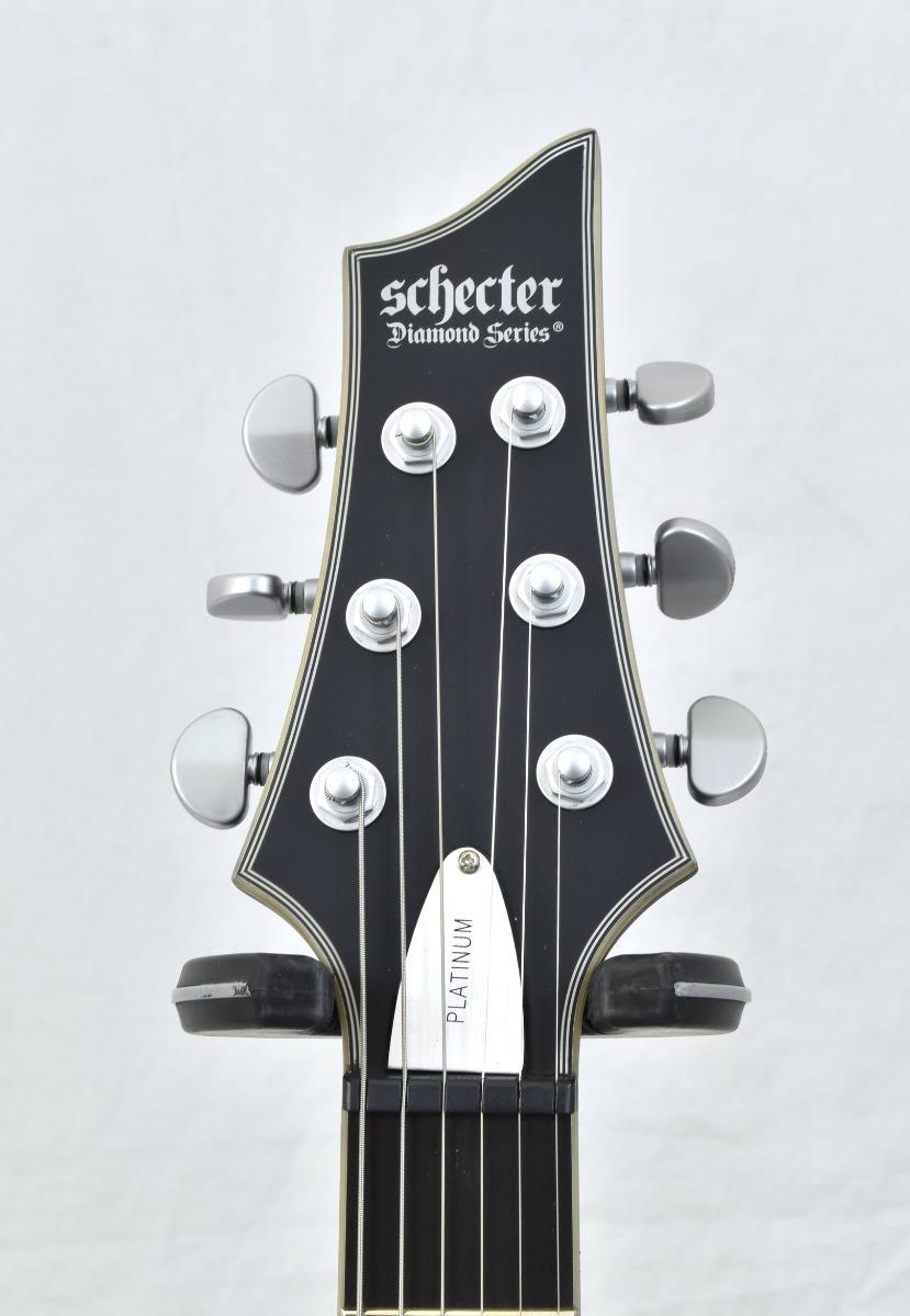 Schecter C-1 Platinum Electric Guitar (Satin Black)