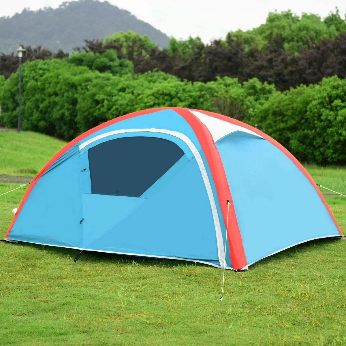 Camping Tent for 3 Person - Inflatable Tent with Bag Pump