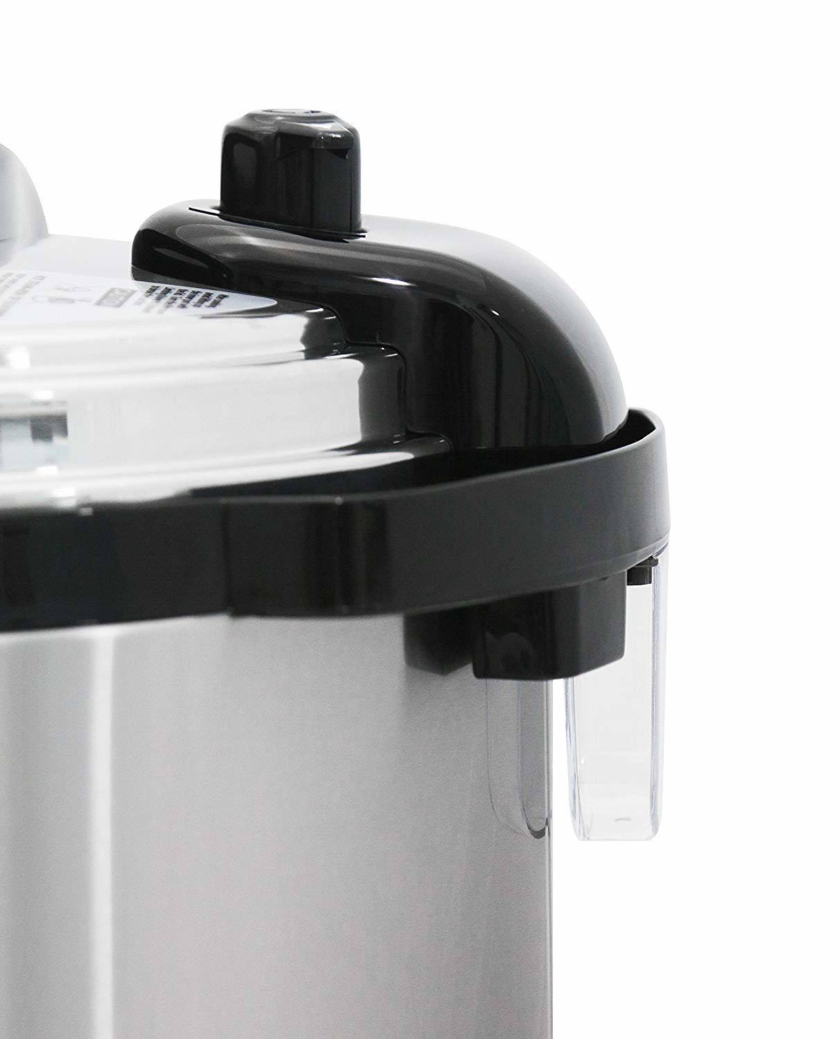 Elite Platinum Epc-1013 Maxi-Matic 10 Quart Electric Pressure Cooker, Black