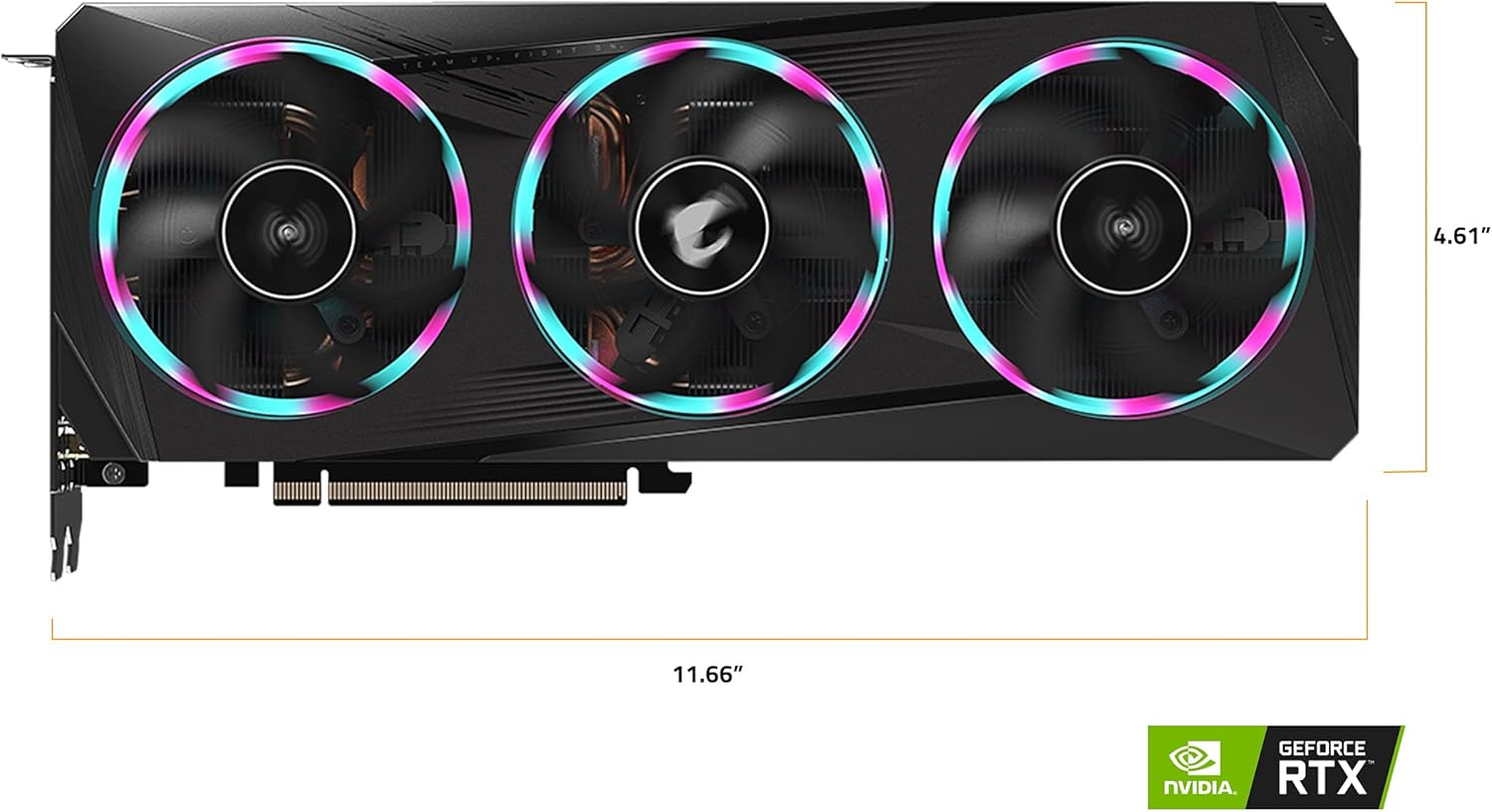 GIGABYTE AORUS GeForce RTX 3060 Ti Elite 8G (REV2.0) Graphics Card, 3X WINDFORCE Fans, LHR, 8GB 256-bit GDDR6, GV-N306TAORUS E-8GD REV2.0 Video Card