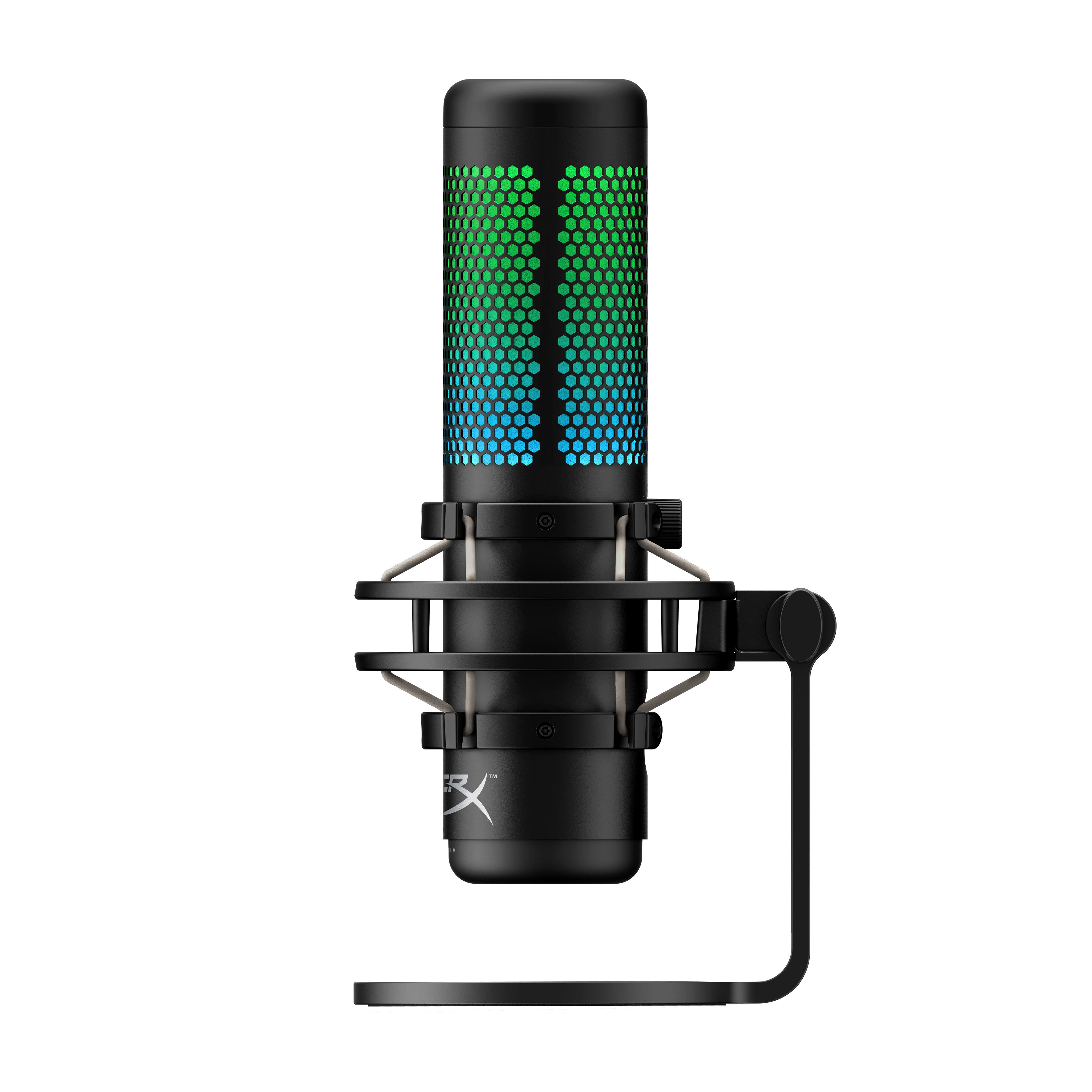 HyperX QuadCast S RGB USB Condenser Microphone - Black