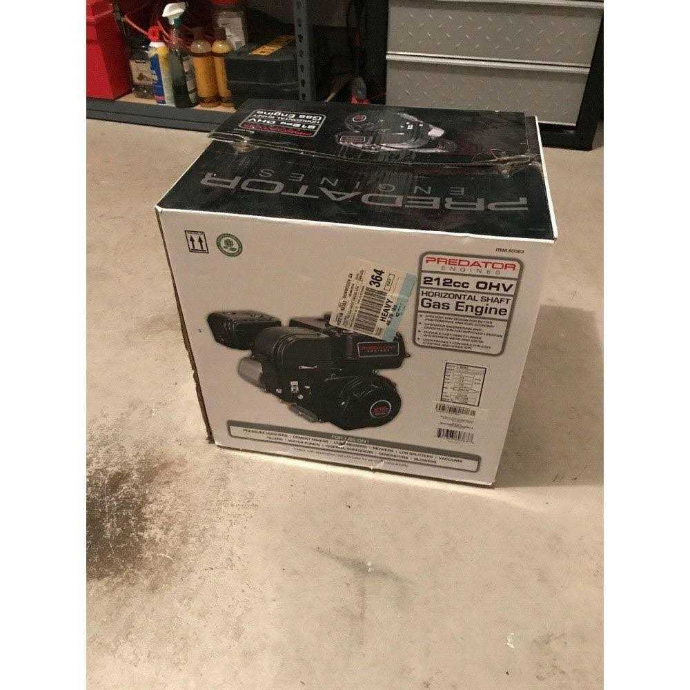 Predator 6.5 HP OHV Horizontal Shaft Gas Engine - Shop Hardware Tools Online Store