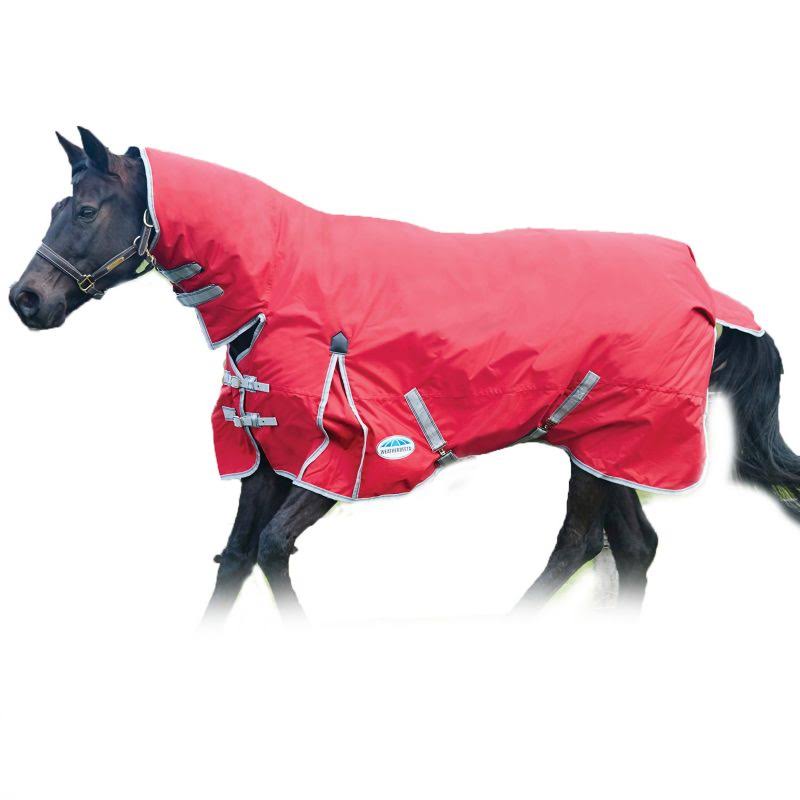 Weatherbeeta ComFiTec Classic Combo Neck Lite - Red/Silver/Navy