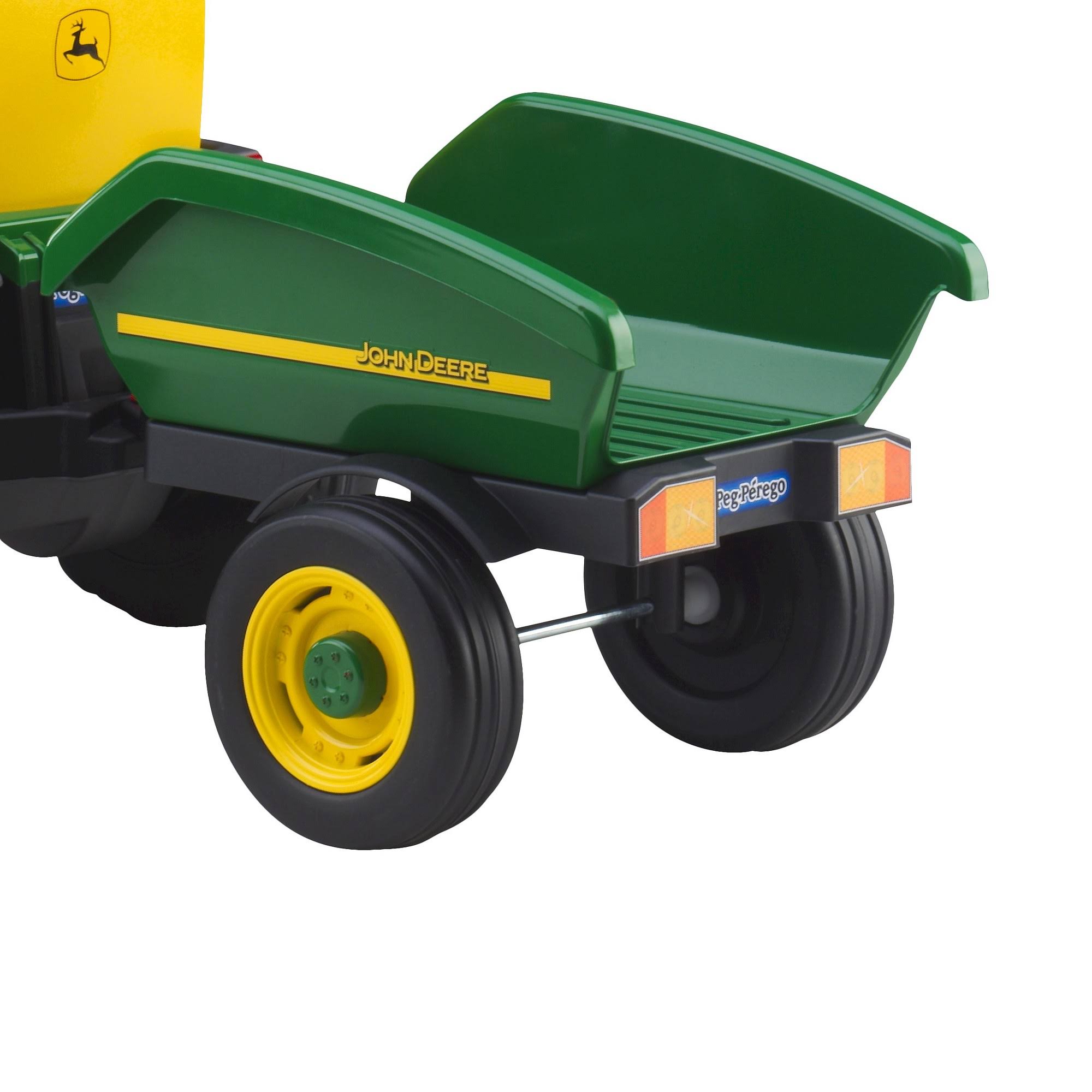 Peg Perego John Deere Farm Tractor and Trailer Pedal Ride-On
