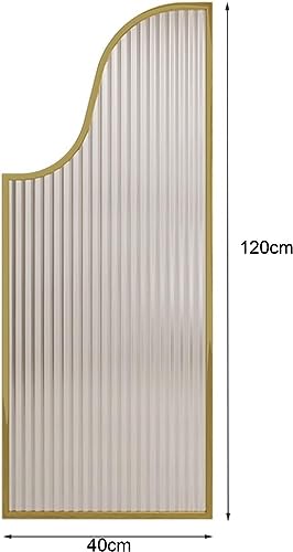 Urinal Screen Toilet Partition, Urinal Partition Wall-Mounted Men Urinal Privacy Screen, Translucent Glass Panels Partition Protection Screen (Bianco Partition*2)