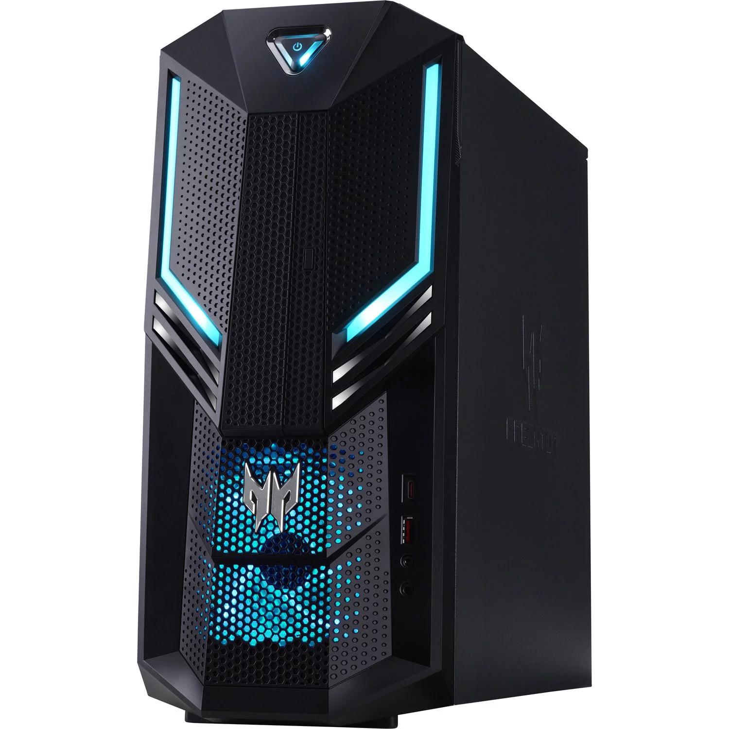 Acer Predator PO3-620 Gaming Desktop Computer - Intel Core i5-10400F - 12GB RAM - 512GB SSD - NVIDIA GeForce GTX 1660 - Windows 10 Home