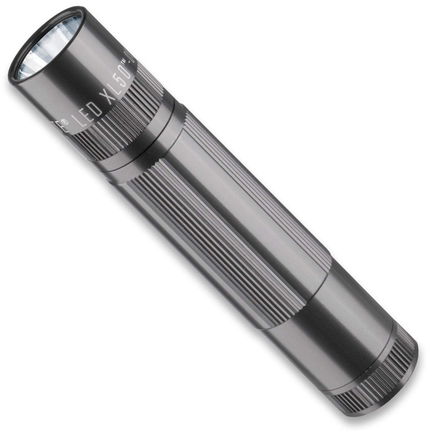 Maglite XL50 LED 3-Cell AAA Flashlight, Gray