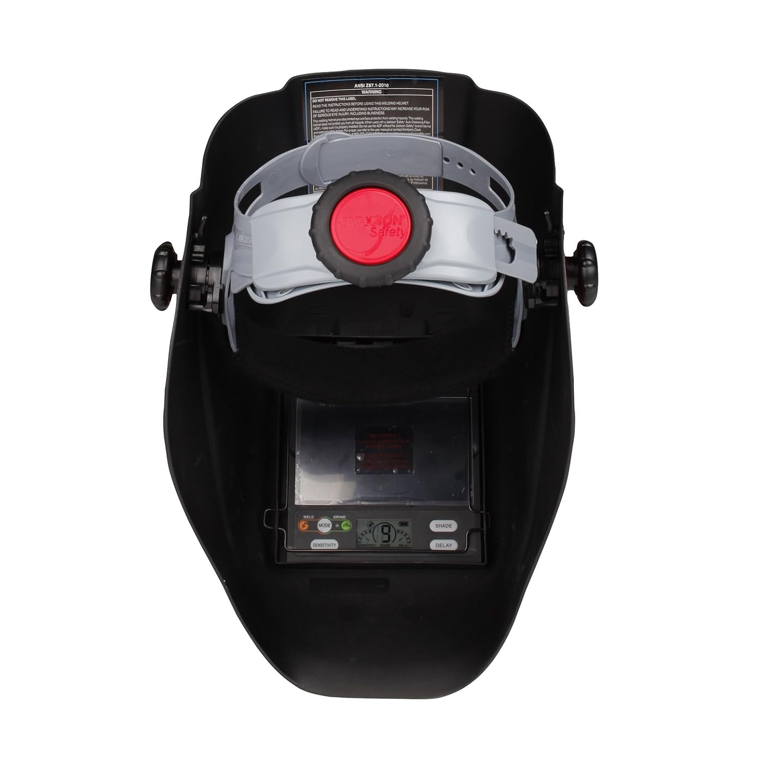 Jackson Safety Insight Variable Auto Darkening Welding Helmet (46138), HaloX , ADF, I2 Flame Graphic