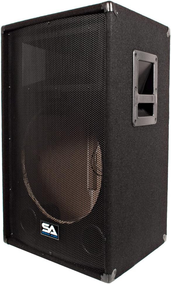 Seismic Audio SA-15T_Empty Empty 15-Inch PA/DJ Speaker Cabinet Band Live Sound