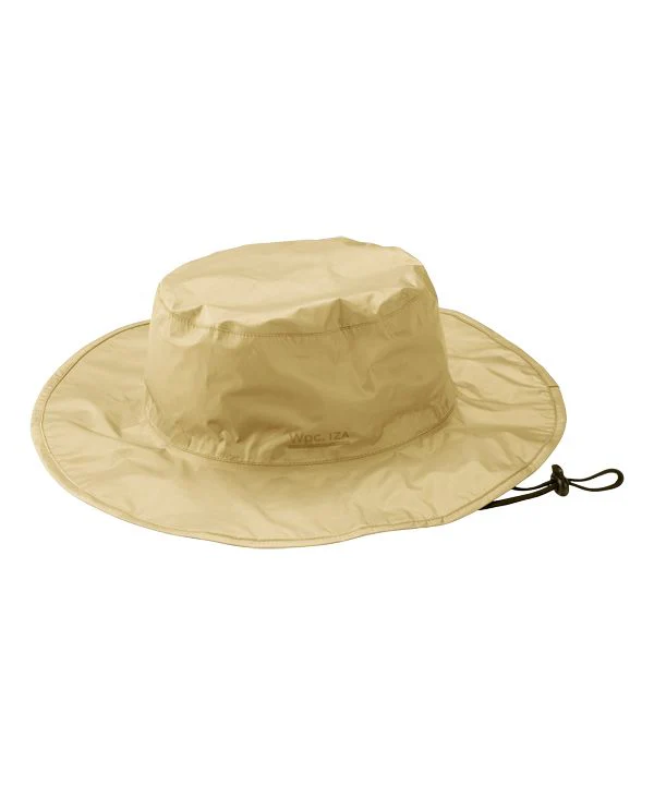 [Wpc. Official] Hat IZA Rainbreaker Safari Hat Dual-use for Sun and Rain UV Cut Hat Waterproof Men's Women's Stylish Simple