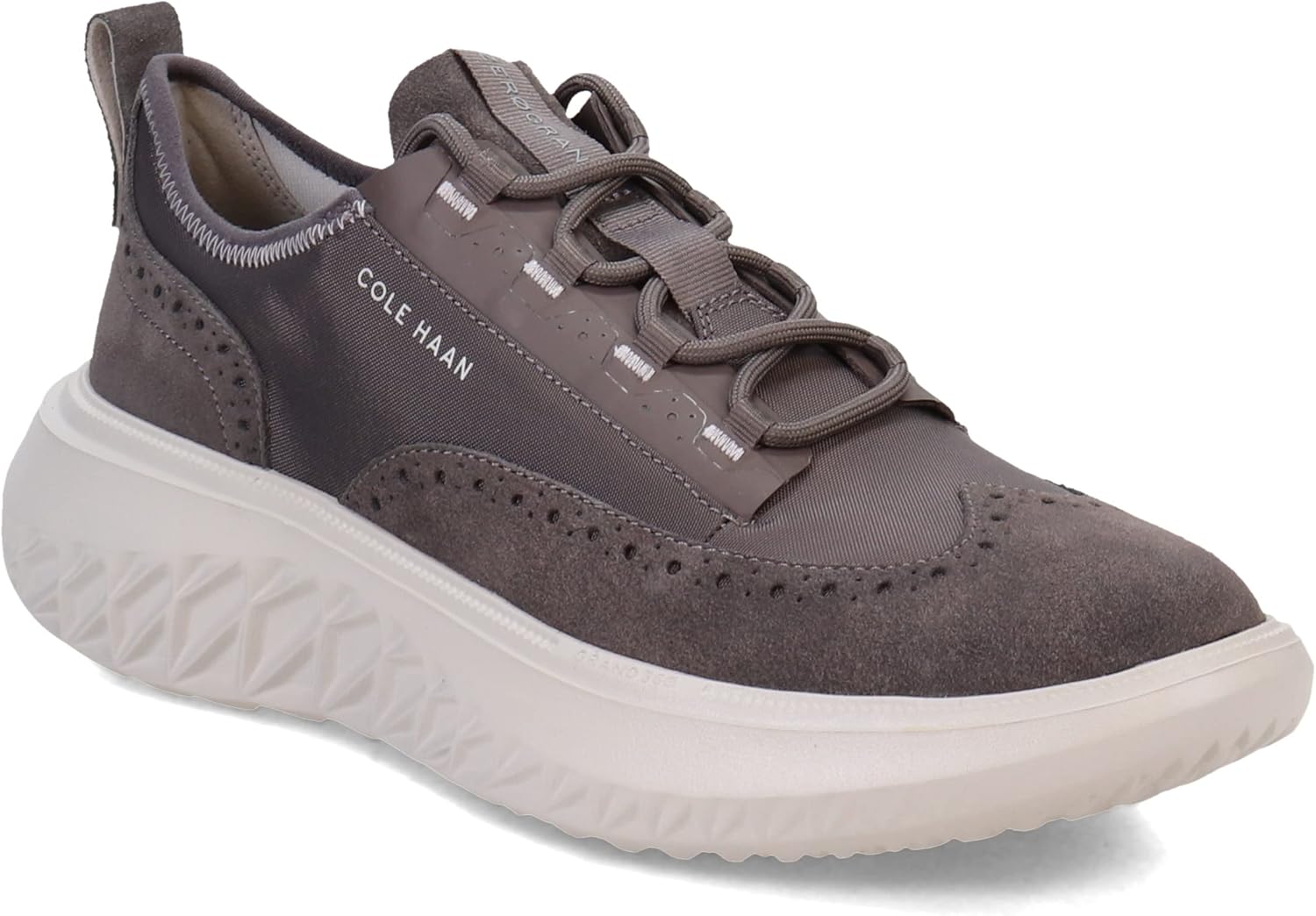 Cole Haan Zerogrand WFA Men’s Shoes – Leather Upper – Wingtip Toe Design – Grand 360 EVA Midsole – Pull Tabs Eiffel Tower/Harbormist 11 D - Medium