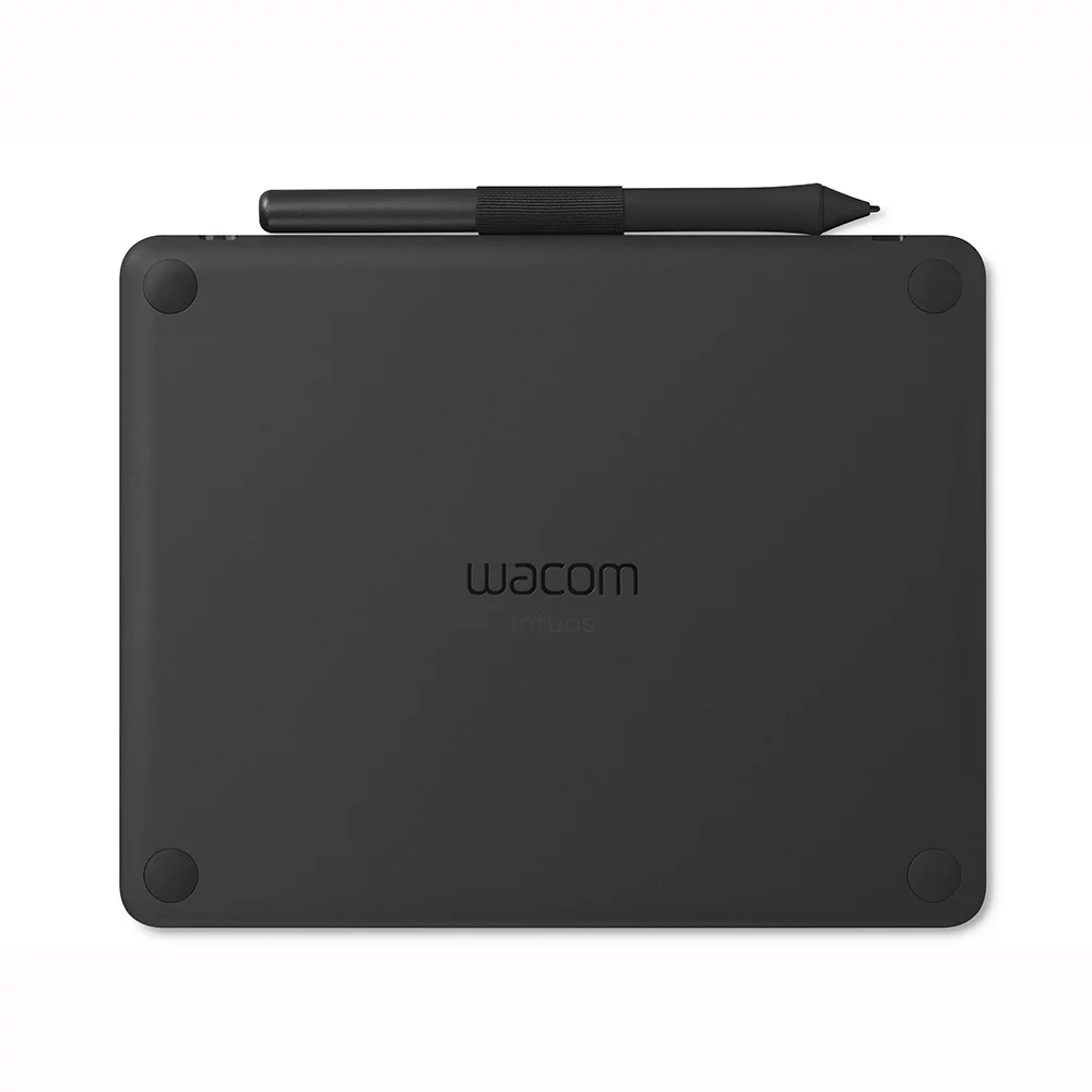 Wacom Intuos Wireless Graphics Drawing Tablet with 3 Bonus Software Included, 7.9" X 6.3", Black (CTL4100WLK0) Small (Wireless)